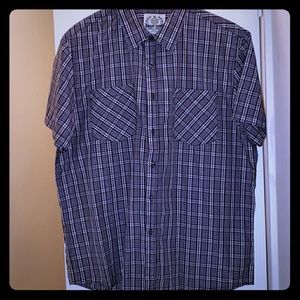 Men's short sleeved button down